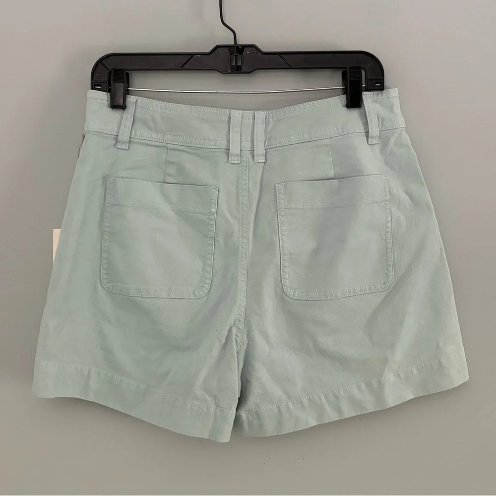NWT A New Day Mint Green High-Rise Stretch Utility Shorts Size 8 - Picture 6 of 9